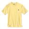 Carhartt Men's Workwear Short-sleeve Pocket Shirt, Pale Sun
