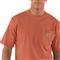 Carhartt Men's Workwear Short-sleeve Pocket Shirt, Terracotta