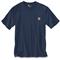 Carhartt Men's Workwear Pocket Short Sleeve Shirt, Cobalt Blue