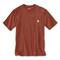 Carhartt K87 Workwear Pocket T-shirt, Saddle Red Heather