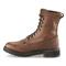 Guide Gear Men's Round Toe Kiltie Leather Work Boots, Brown