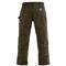 Carhartt Men's Twill Washed Relaxed-fit Dungarees, Dark Coffee • Back View