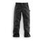 Carhartt Men's Washed Twill Relaxed Fit Work Pants, Black