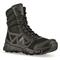 Reebok Men's 8" Dauntless Ultra Light Side-zip Tactical Boots, Black