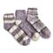 Guide Gear Women's Cozy Gripper Socks, 3 Pairs, Purple