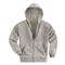 Carhartt® Midweight Hooded Zip-front Sweatshirt, Heather Gray