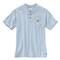 Carhartt Men's Workwear Short-sleeve Pocket Henley Shirt, Moonstone