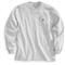 Carhartt Men's Long-sleeved Pocket T-shirt, Ash
