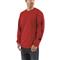 Carhartt Men's Signature Long-Sleeve Work T-Shirt, Red