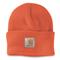 Carhartt Knit Cuffed Beanie Hat, Bright Orange