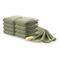 8 Used German Military Surplus Cotton Towels