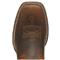 Wide square toe, Distressed Brown