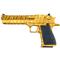 Magnum Research Desert Eagle Mark XIX Handgun, Semi-automatic, .44 Mag, DE44TGTS, 761226085539, Titanium Gold Bengal Tiger Stripe Finish