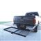 Tow Tuff 2-in-1 Steel Cargo Carrier with Bike Rack