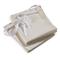 28 inch white cotton web waist ties