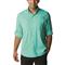 Columbia Men's Tamiami II Long-Sleeve Shirt, Electric Turquoise