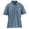 Carhartt Men's Contractor's Work Pocket Polo Shirt, Steel Blue