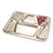 U.S. Military Surplus Stainless Steel 6-Compartment Mess Tray