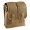 U.S. Military Surplus MOLLE FSBE SAW Pouch, New, Coyote