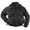 Tactical Duty Waterproof, Windproof Jacket with Zip-off Sleeves, Black