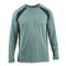 Guide Gear Men's Performance Fishing/UPF shirts Long Sleeve Shirt, Oil Blue