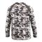 Guide Gear Men's Performance Cooling Long Sleeve Shirt, Wave Camo Magnet Gray
