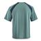 Guide Gear Men's Performance Fishing/UPF Short Sleeve Shirt, Oil Blue