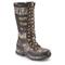 Guide Gear Men's Leather Snake Boots, Waterproof, Side Zip, Brown / Mossy Oak Break-Up Country, Brown/Mossy Oak Break-Up® COUNTRY™