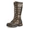 Guide Gear Men’s Leather Waterproof Side-zip Snake Boots, Mossy Oak® Country DNA™