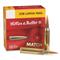Sellier &amp; Bellot Match, .338 Lapua Magnum, BTHP, 250 Grain, 10 Rounds