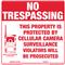 Extreme Hunting Solutions Tyvek No Trespassing Signs, 10 Pack