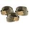 German Military Surplus Canvas Trouser Belts, 3 Pack, Like New