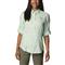 Columbia PFG Women's Tamiami II Long Sleeve Shirt, Gullfoss Green