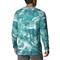 Columbia PFG Men's Super Terminal Tackle Long Sleeve Shirt, Electric Turquoise Realtree Horizon