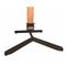 2" x 4" post mount is adjustable so the target can be leveled on uneven terrain (lumber not included)