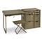 Now you can use this lockable desk/cabinet to write letters, computer text, file important documents, work on craft projects, store business utensils, personal items and more.