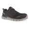 Reebok Men's Sublite Cushion Composite Toe Work Shoes, Black