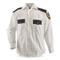 German Municipal Surplus Long Sleeve Security Shirt, New, White
