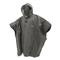 frogg toggs Ultra-Lite Waterproof Poncho, Carbon Black