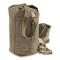 French Military Surplus Canvas Duffel Bag, Used