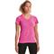 Under Armour Women's Tech Twist V-neck Shirt, Meteor Pink