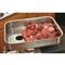 15.35" x 10.4" x 2.8" stainless steel meat tray