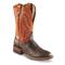 Tony Lama Men's Omaha Round Toe Western Boots, Brown