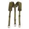 Czech Military Surplus Suspenders, Used, Olive Drab