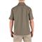 5.11 Tactical Men's Freedom Flex Woven Short Sleeved Shirt, Ranger Green