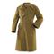Romanian Military Surplus Wool Trench Coat, Used
