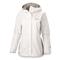 Columbia Women's Arcadia II Rain Jacket, White/Flint Gray