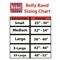 Belly Band Sizing Chart