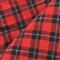 Toasty-warm brushed-cotton flannel lining in plaid
