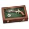 CASTLECREEK Handgun Display Case, Walnut, Oak